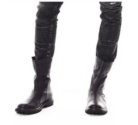 mens zip up boots