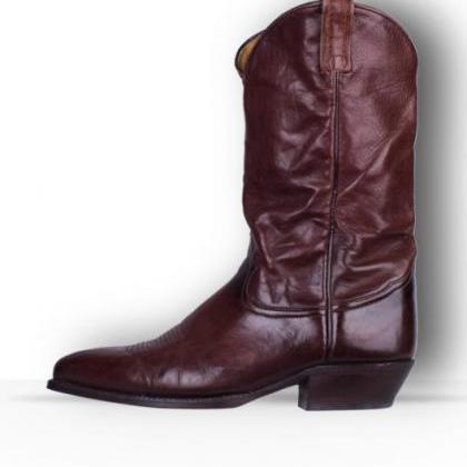ankle high cowboy boots mens