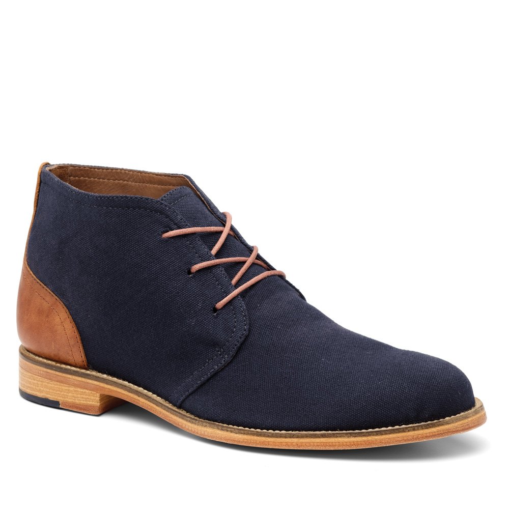 mens blue suede chukka boots